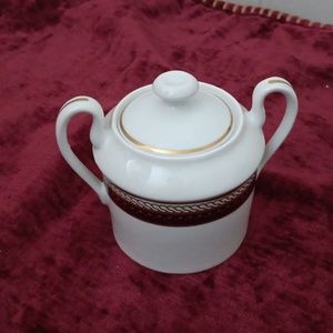 Vintage Woodmere Fine  Porcelain Sugar Bowl